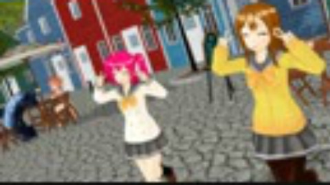 【MMD】花丸&露比的Chit · Chat · March【模型配布】
